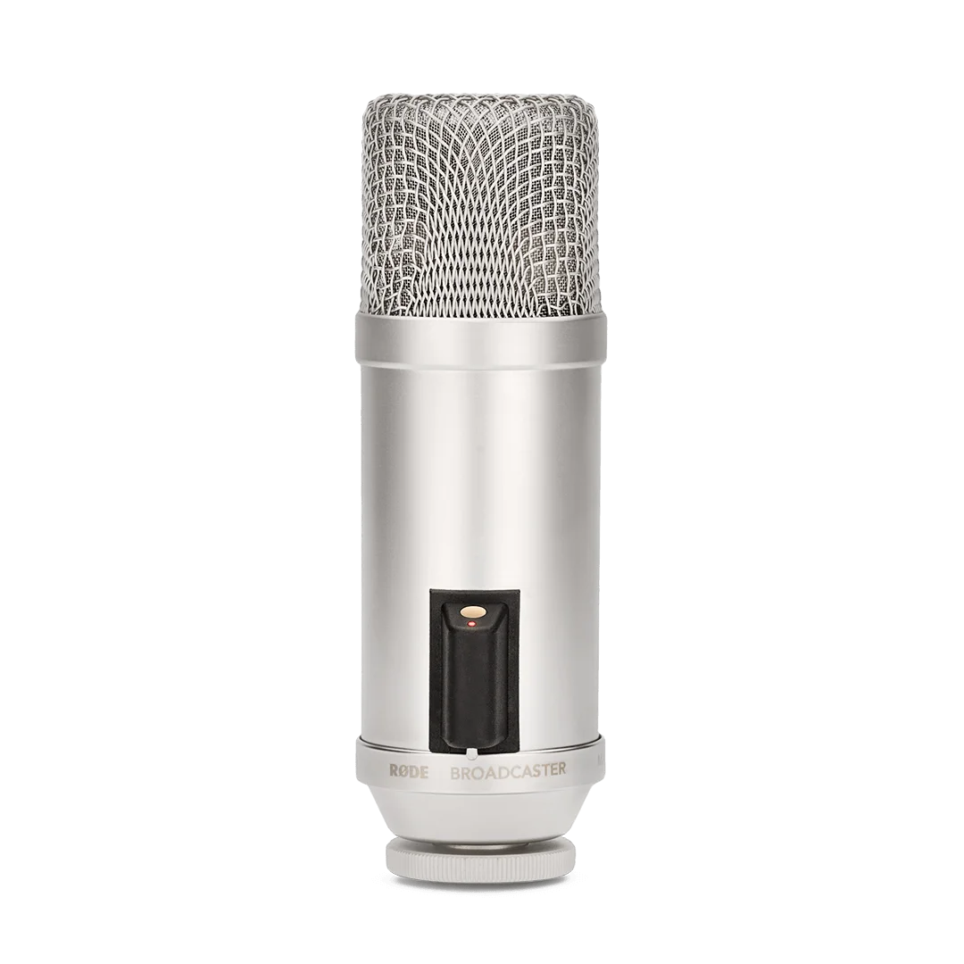Broadcaster front-on